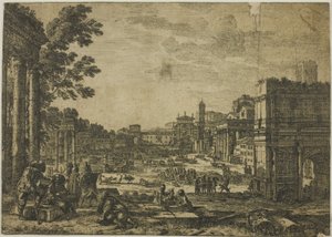 Le Forum Romain - Claude Lorrain