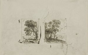 Les deux paysages - Claude Lorrain