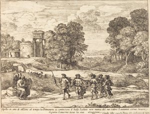Le Temps, Apollon et les Saisons - Claude Lorrain