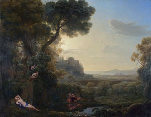 Paysage avec Narcisse et Écho