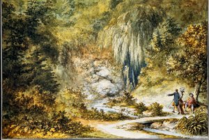 Vue du jardin, de 