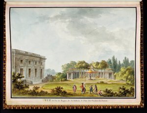 "Vue de Jeu de Bague, de Sa Galerie, & d