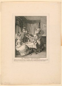Le Double Engagement - Claude Louis Desrais