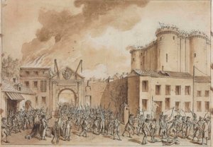 La prise de la Bastille le 14 juillet 1789