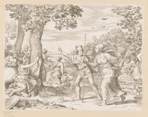 Allégorie de la bonne gouvernance de la France - Claude Mellan