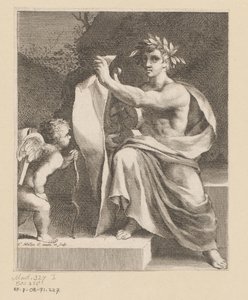 Apollon avec un amour (Page de titre pour : François Tristan l