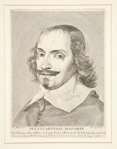 Cardinal Jules Mazarin (1602-1661) - Claude Mellan