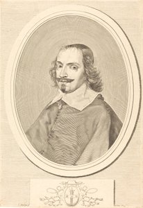 Cardinal Jules Mazarin - Claude Mellan
