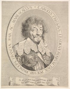 Charles I de Créquy, duc de Lesdiguières, 1633 - Claude Mellan