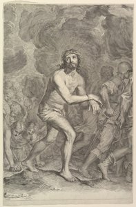 Christ pris par les soldats La Montée au Calvaire, 1659 - Claude Mellan