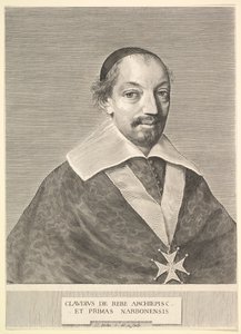 Claude de Rebé, archevêque de Narbonne - Claude Mellan