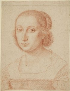 Tête de femme - Claude Mellan
