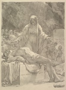 Lamentation, 1683 - Claude Mellan
