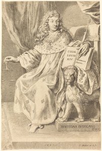 Louis XIV - Claude Mellan