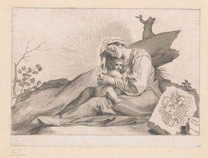 Marie avec enfant près d
