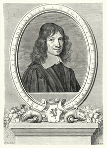 Nicolas Fouquet, surintendant des finances en France sous Louis XIV (gravure) - Claude Mellan
