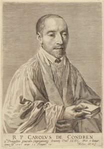 Portrait de Charles de Condren - Claude Mellan