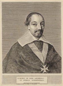 Portrait de Claude de Rebé, archevêque de Narbonne - Claude Mellan