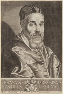 Portrait du pape Urbain VIII - Claude Mellan