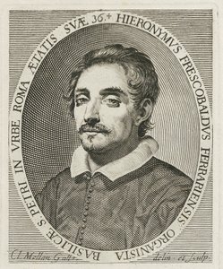 Portrait du compositeur Girolamo Frescobaldi 1583-1643, 1634