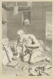 Saint Jérôme - Claude Mellan