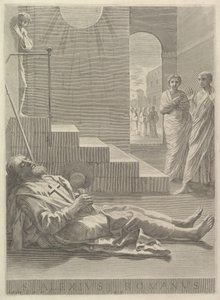 Saint Alexis, 1649 - Claude Mellan