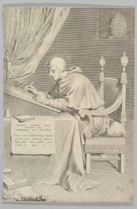 Saint Grégoire - Claude Mellan