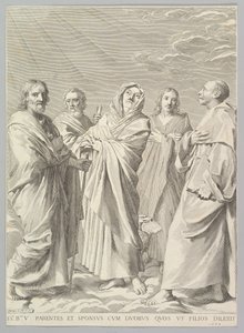 Saints Anne, Joseph, Joachim, Bernard et Jean l
