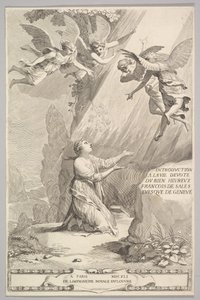 Page de titre pour François de Sales, Introduction à la vie dévote