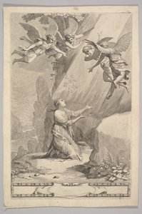Page de titre pour François de Sales, Introduction à la vie dévote, 1641 - Claude Mellan