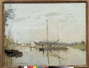 Argenteuil. Peinture de Claude Monet (1840-1926) 1872 Paris, Musée d