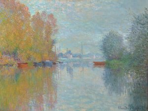 Automne sur la Seine, Argenteuil 1873 - Claude Monet