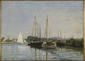 Bateaux de plaisance, Argenteuil - Claude Monet