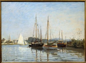 Bateaux de plaisance à Argenteuil - Claude Monet