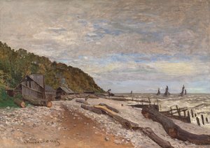 Le chantier de petits navires, près de Honfleur, 1864 - Claude Monet