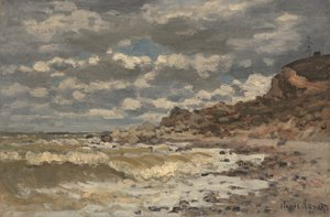 Bord de mer à Sainte-Adresse - Claude Monet