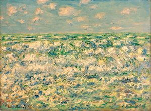 Vagues déferlantes - Claude Monet