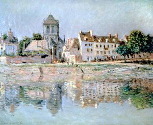 Au bord de la rivière à Vernon, 1883 - Claude Monet