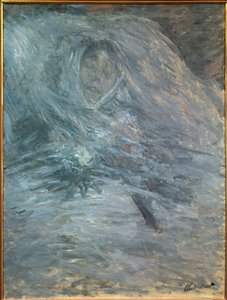 Camille sur son lit de mort - Claude Monet