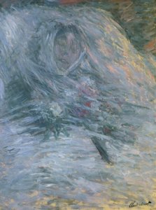 Camille sur son lit de mort - Claude Monet