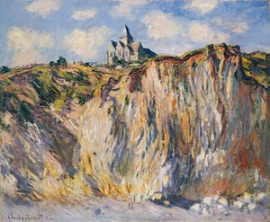 Église à Varengeville, matin - Claude Monet
