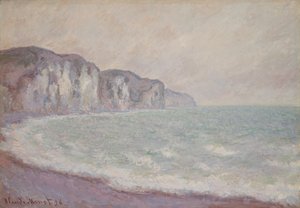 Falaise à Pourville - Claude Monet