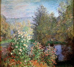 Coin du jardin à Montgeron, vers 1876 - Claude Monet