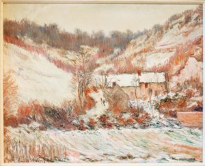 Effet de neige à Falaise - Claude Monet