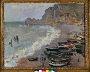 Étretat : la plage et la porte d