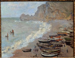 Étretat : la plage et la porte d