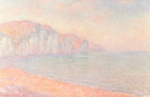 Falaises de Pourville, le matin - Claude Monet