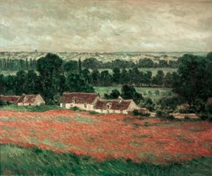 Champ de coquelicots, Giverny