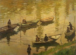 Pêcheurs sur la Seine - Claude Monet
