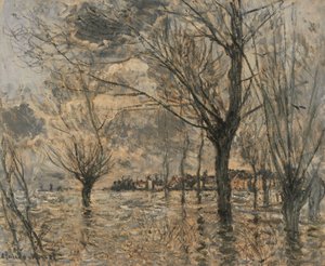 Inondation de la Seine à Vétheuil - Claude Monet